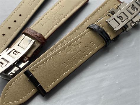 breitling 20mm leather strap.